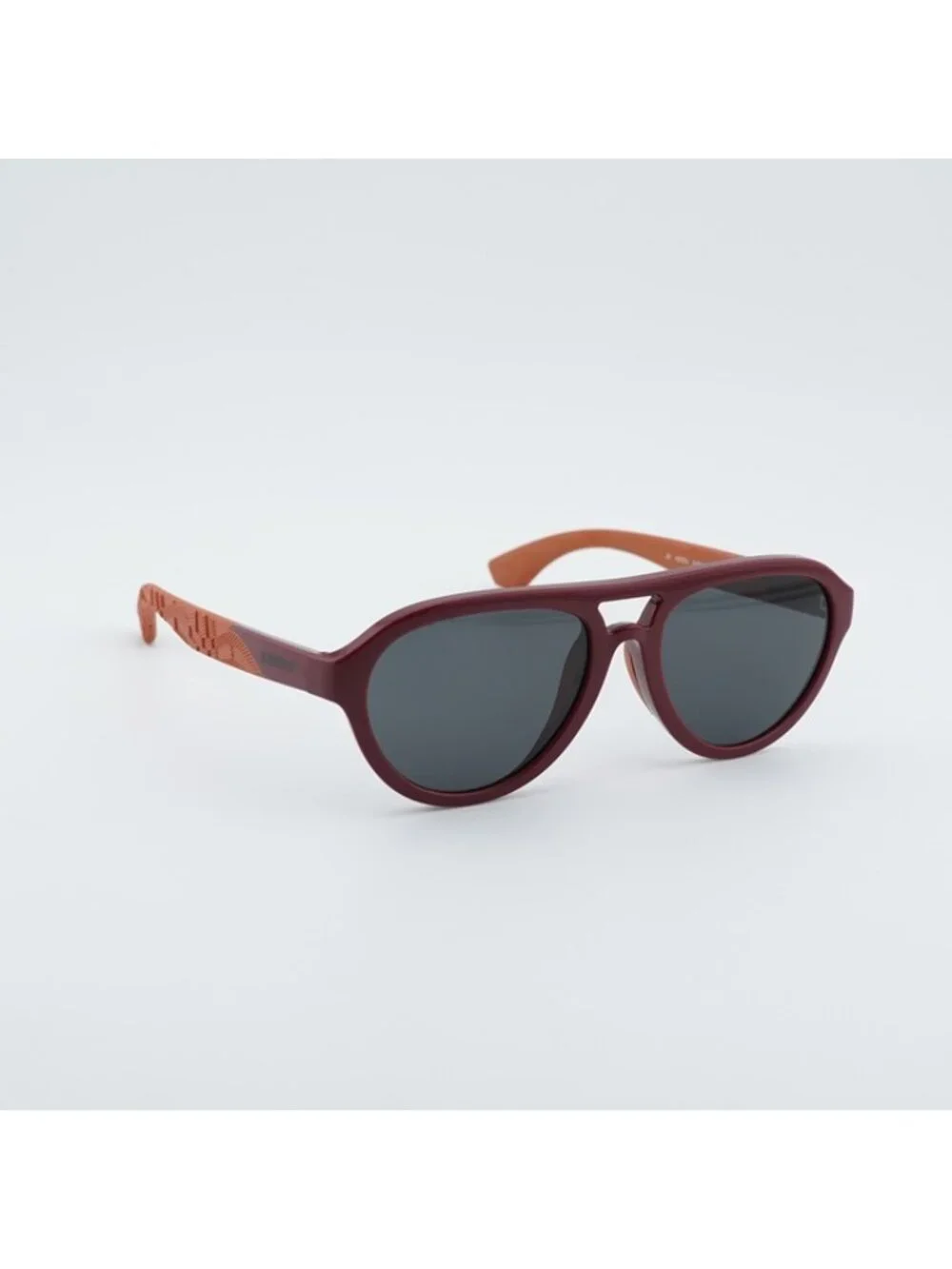 Burberry Kids JB4005U 418187 Sunglasses Red Aviator Frame, Grey Lenses